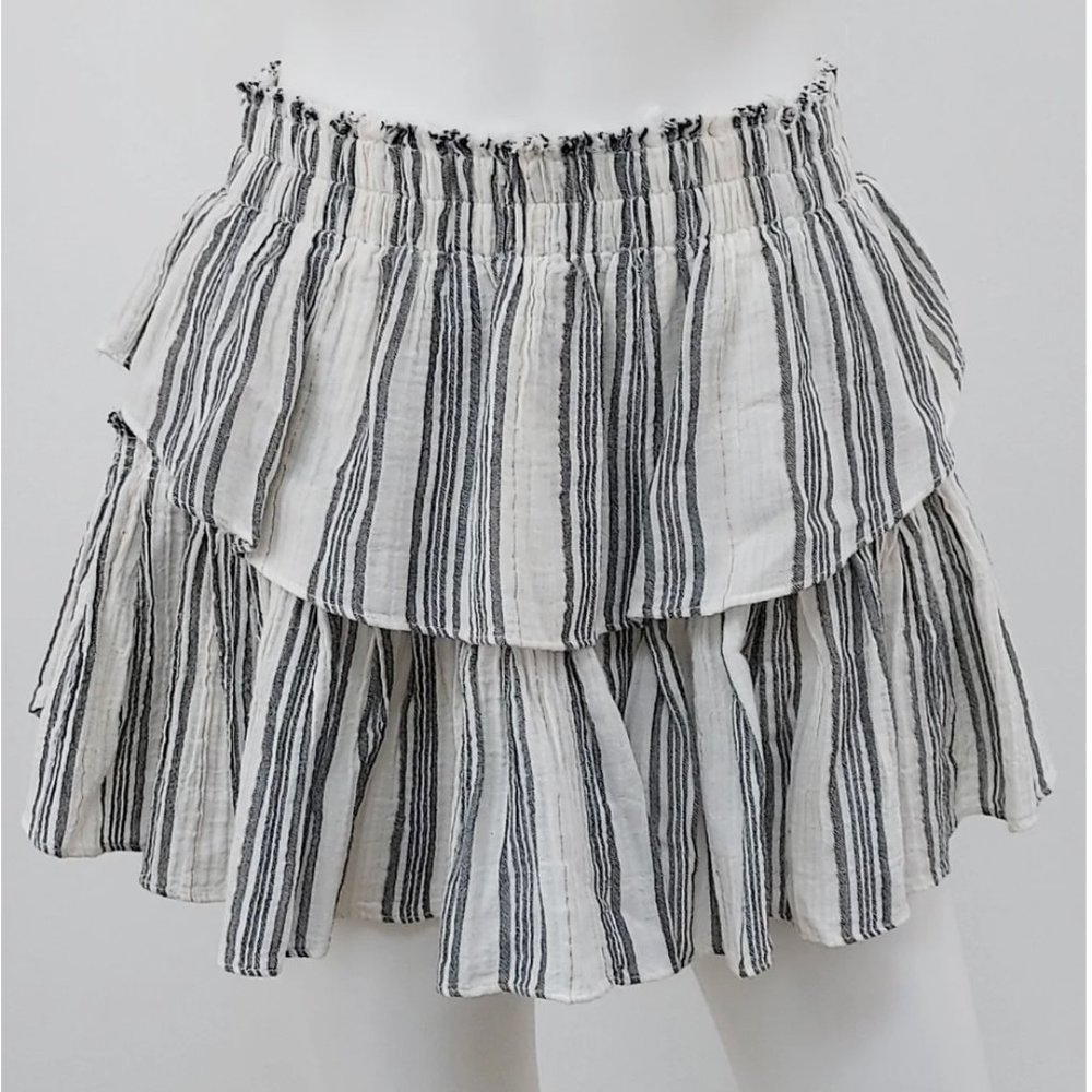 Love Shack Fancy Ruffle Mini Skirt